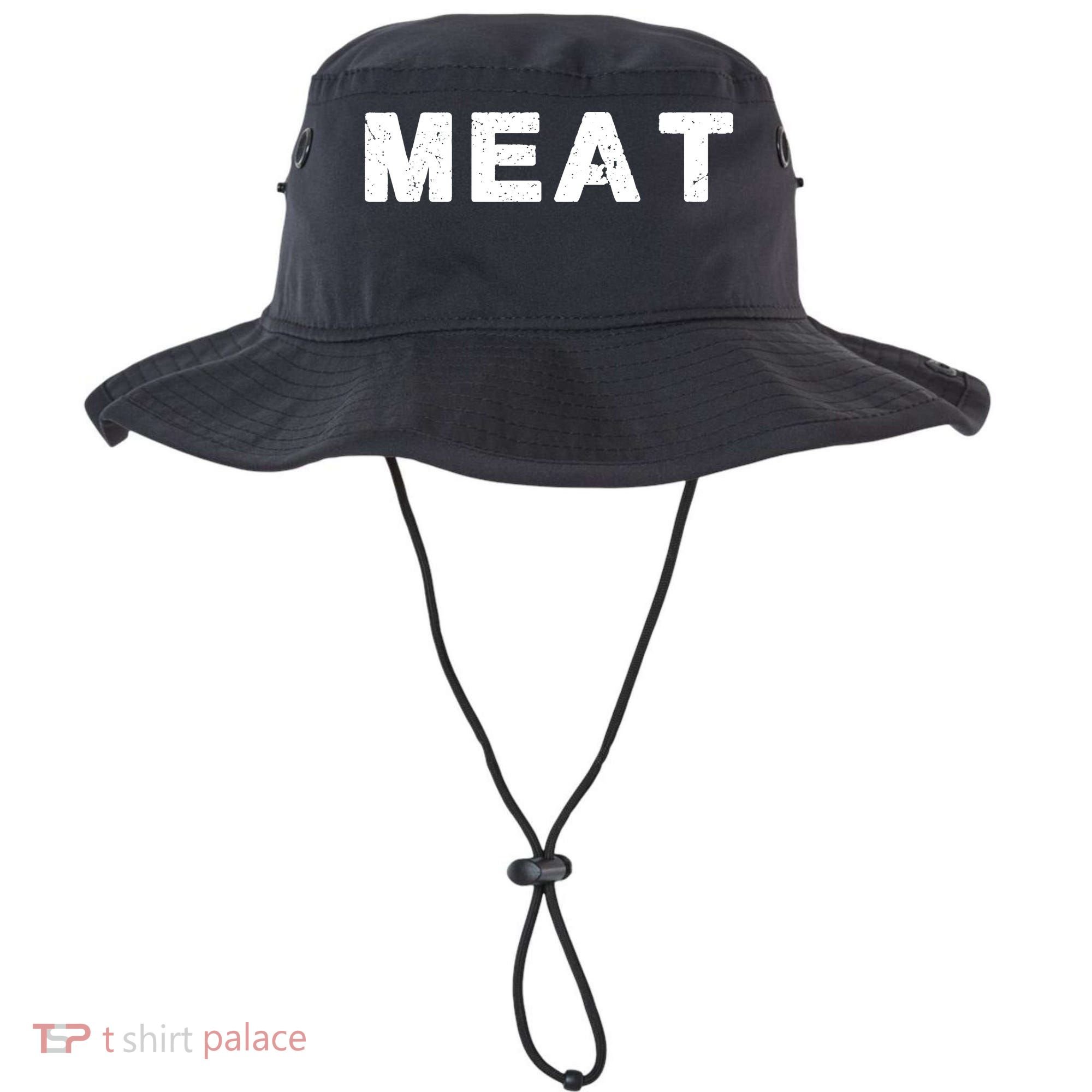 MEAT Tasty BBQ Food Funny Bucket Hat