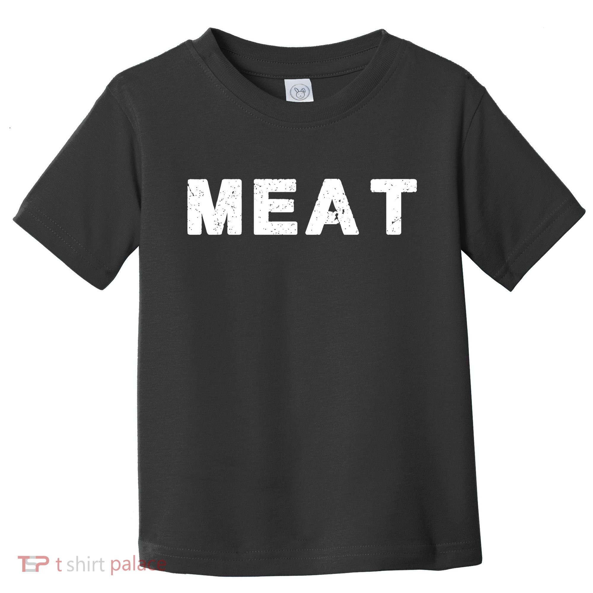 MEAT Tasty BBQ Food Funny Toddler T-Shirt