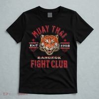 Muay Thai Bangkok Gym Retro Vintage T-Shirt thumb 5