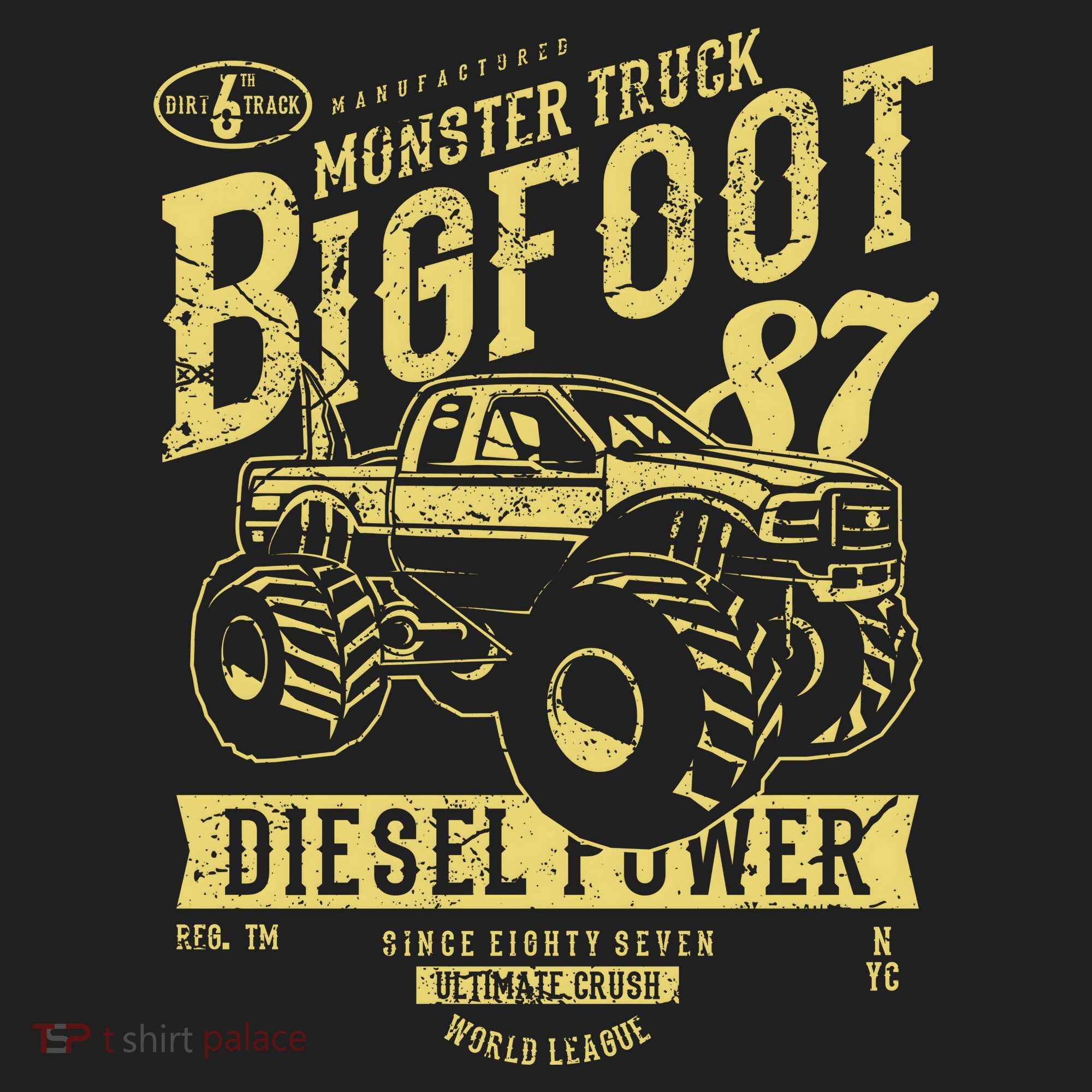 Monster Truck Big Foot Hat