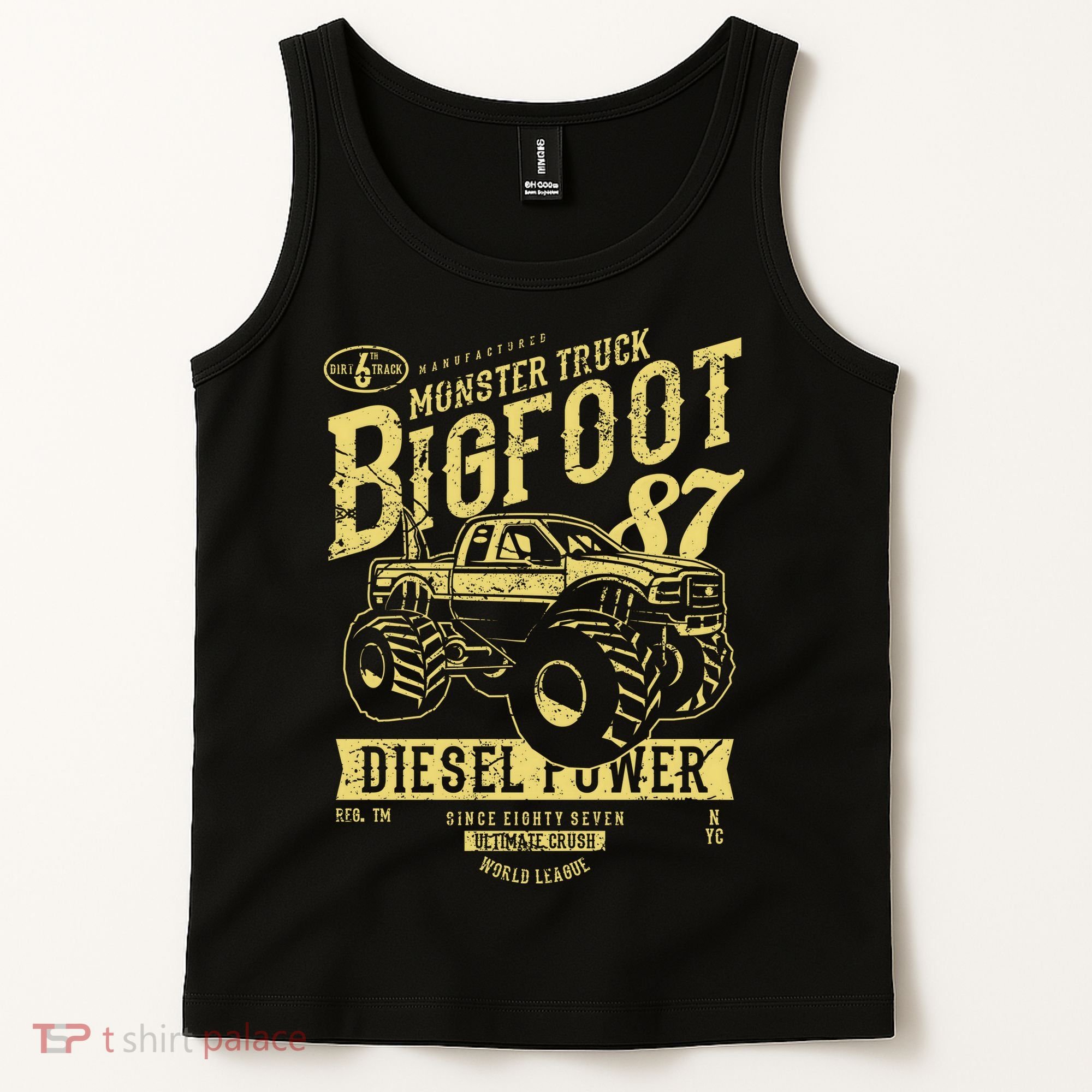 Monster Truck Big Foot Tank Top
