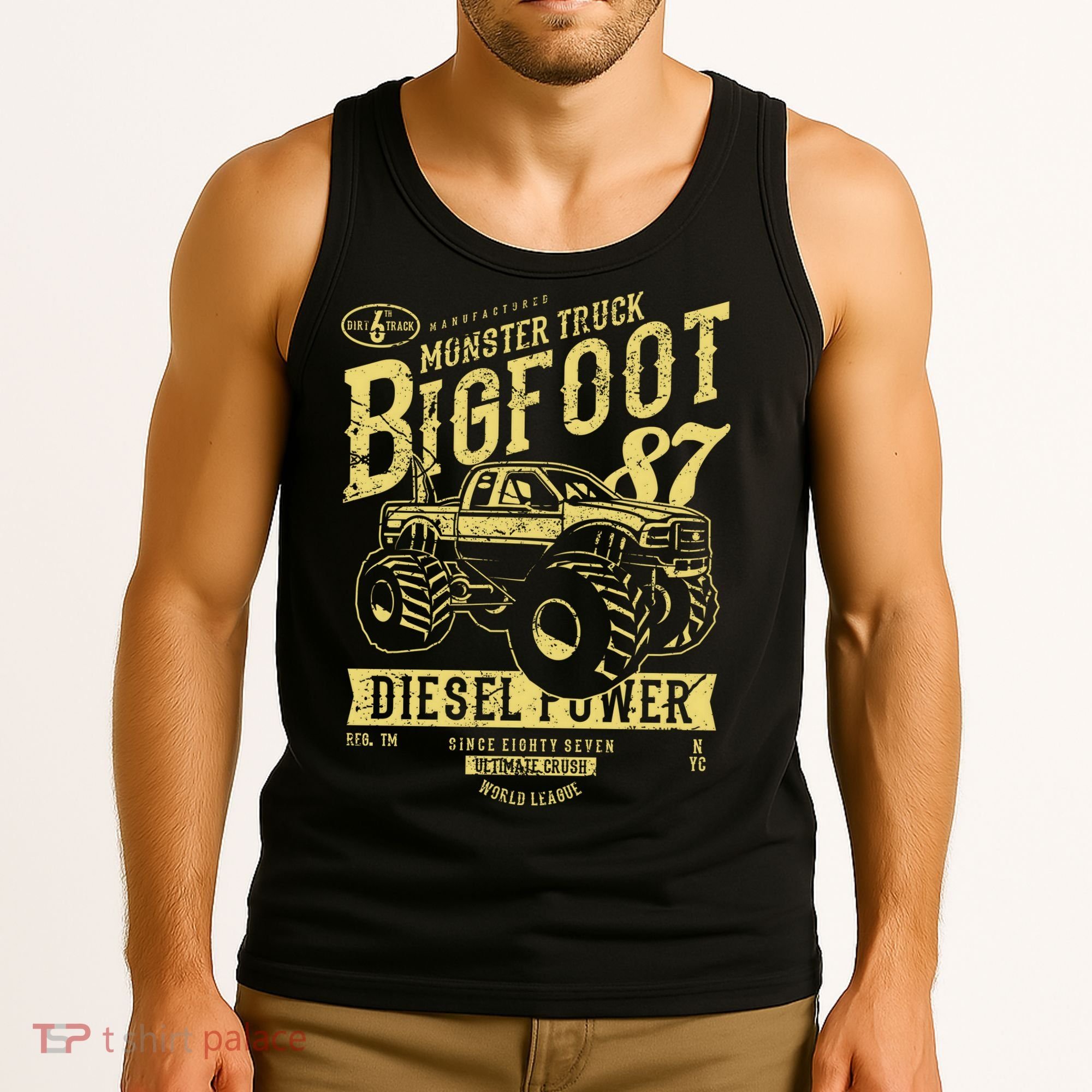 Monster Truck Big Foot Tank Top