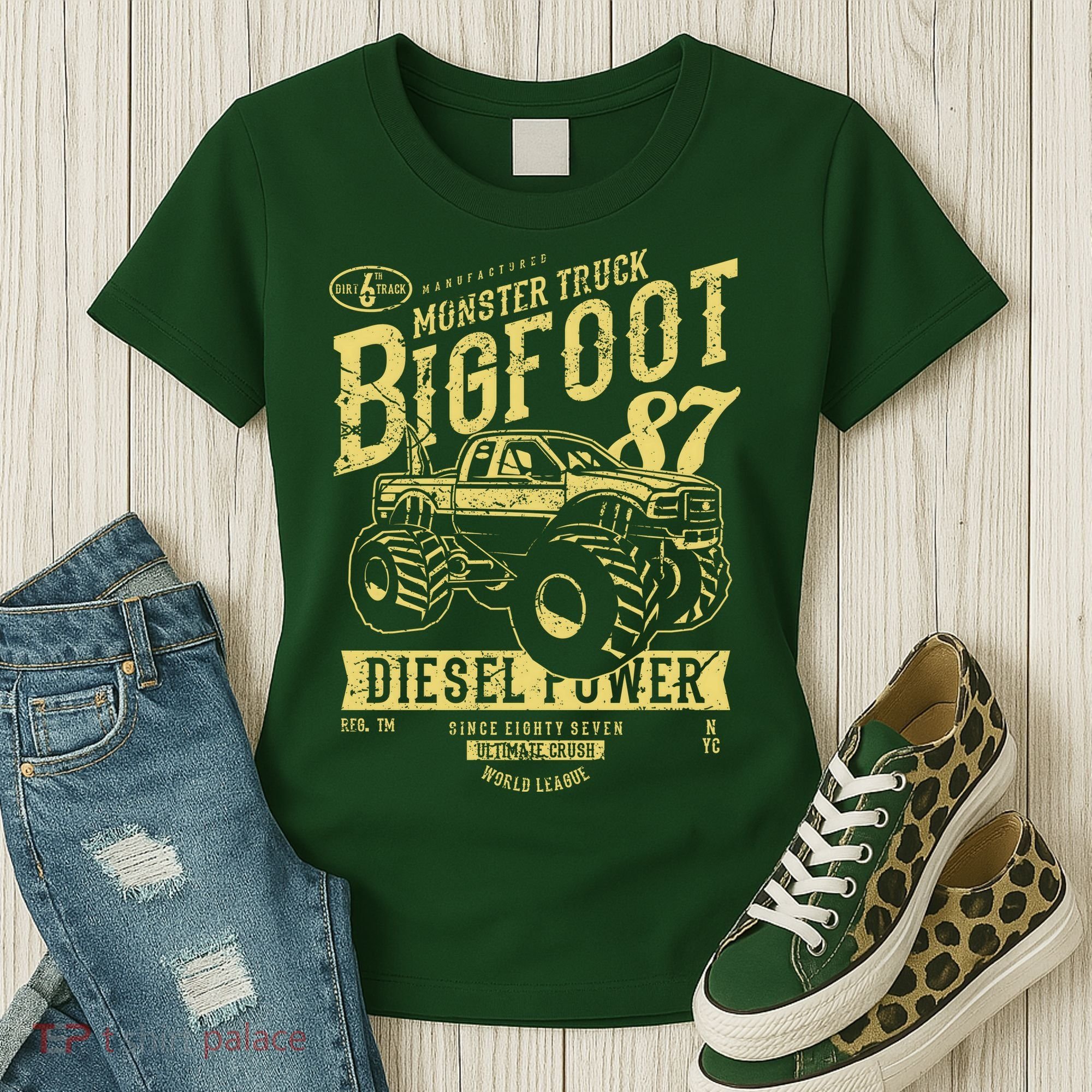Monster Truck Big Foot Women's T-Shirt