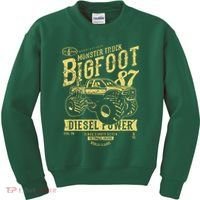 Monster Truck Big Foot Kids Sweatshirt thumb 0