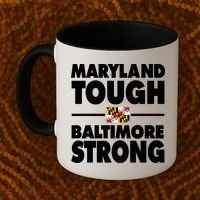 Maryland Tough Baltimore Strong Coffee Mug thumb 2