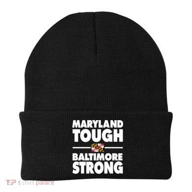 Maryland Tough Baltimore Strong Beanie
