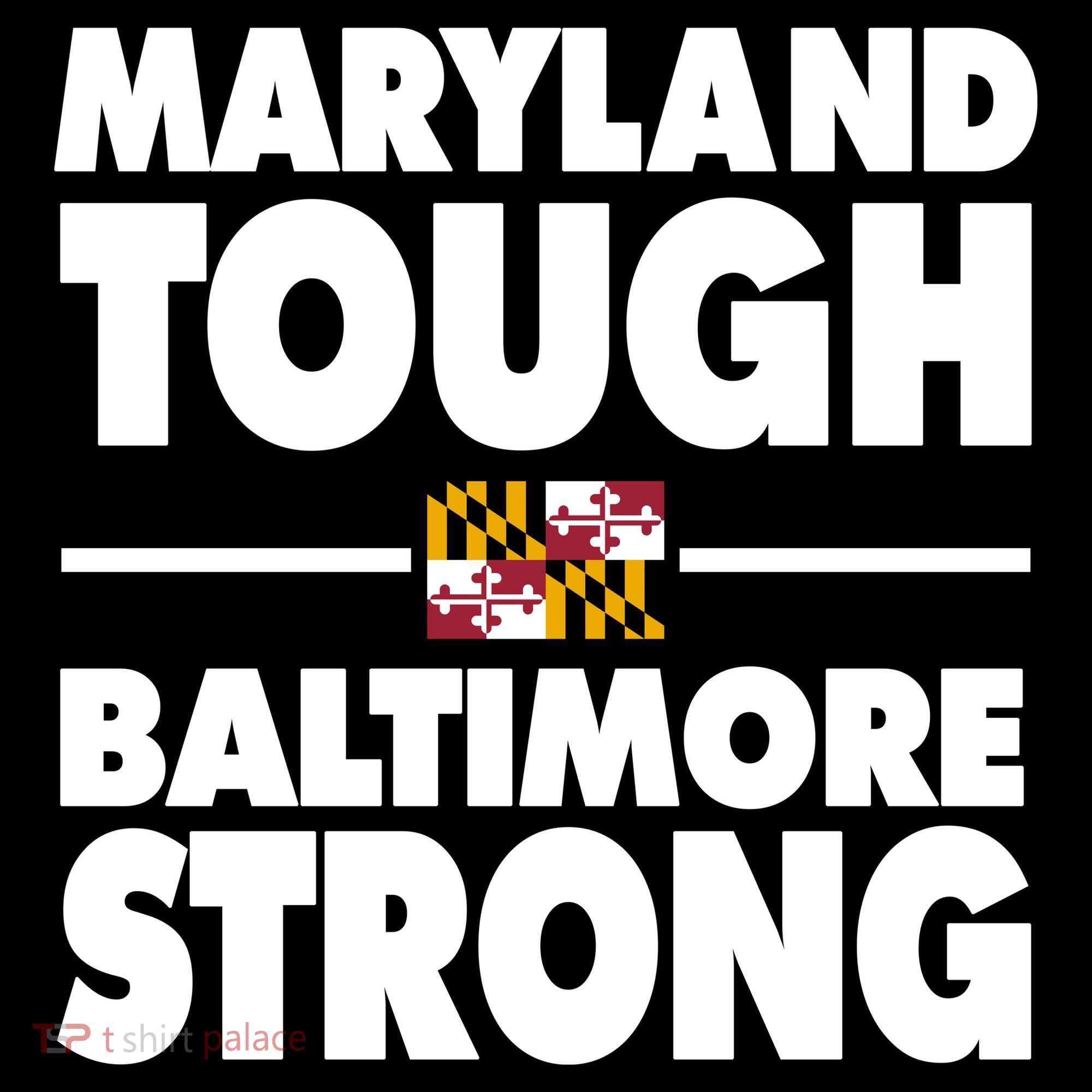 Maryland Tough Baltimore Strong Women's Hoodie
