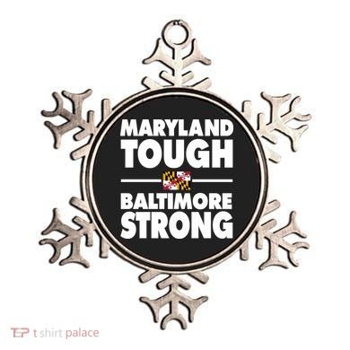 Maryland Tough Baltimore Strong Ornament