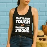 Maryland Tough Baltimore Strong Women's Tank Top thumb 2