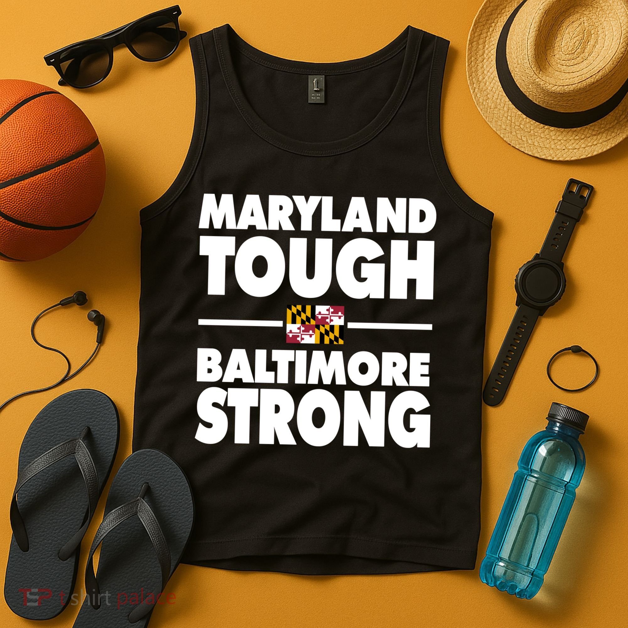 Maryland Tough Baltimore Strong Tank Top