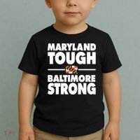 Maryland Tough Baltimore Strong Toddler T-Shirt thumb 2