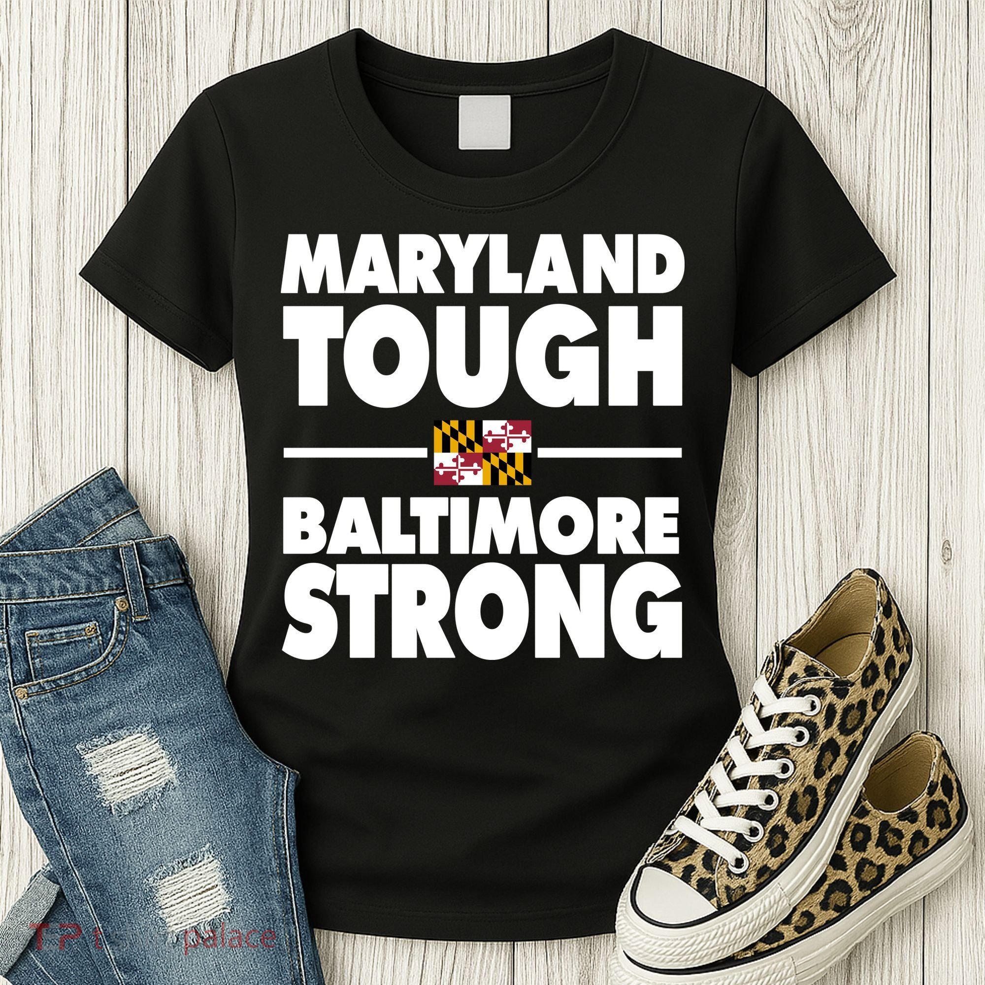 Maryland Tough Baltimore Strong Women's T-Shirt