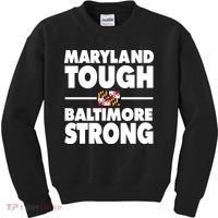 Maryland Tough Baltimore Strong Kids Sweatshirt thumb 0
