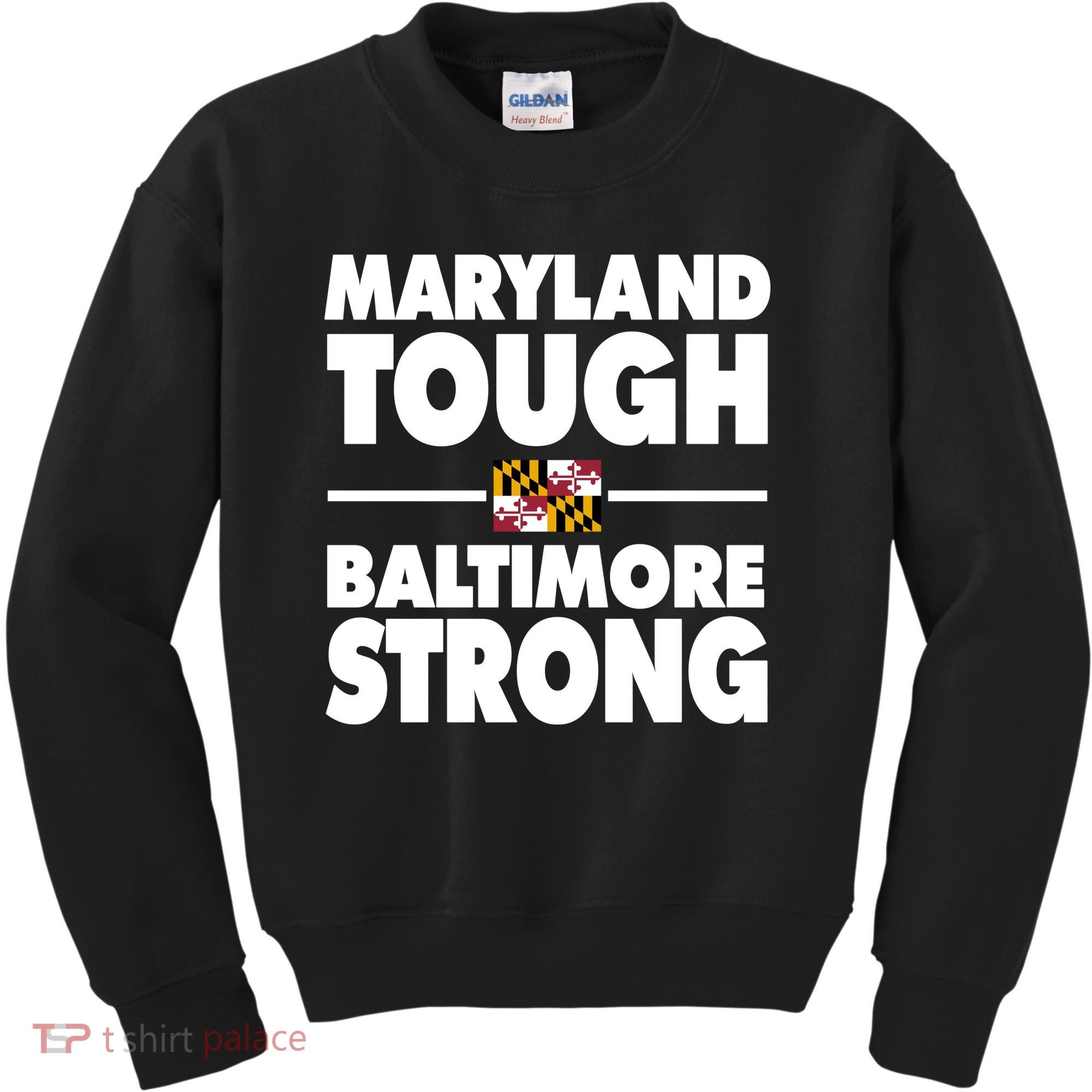 Maryland Tough Baltimore Strong Kids Sweatshirt