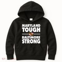 Maryland Tough Baltimore Strong Kids Hoodie thumb 0