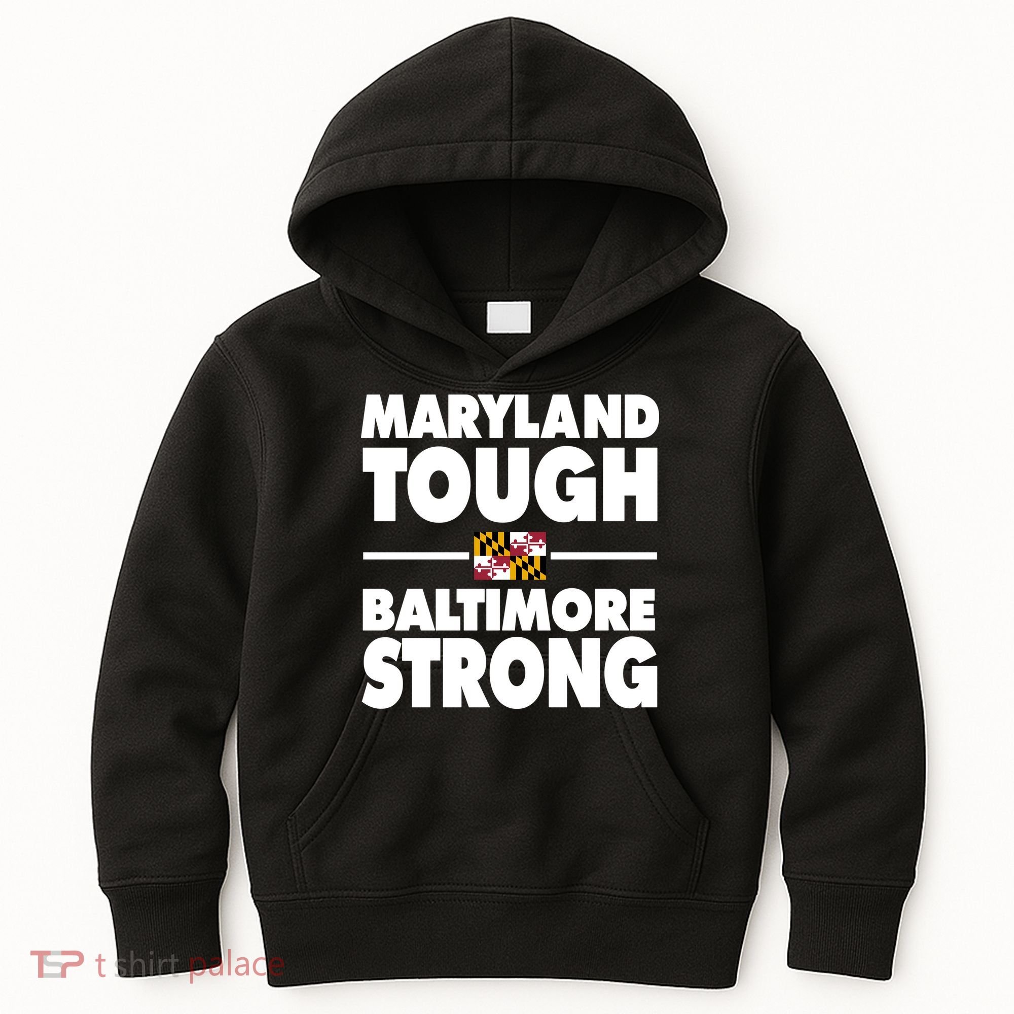 Maryland Tough Baltimore Strong Kids Hoodie