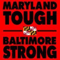 Maryland Tough Baltimore Strong Santa Hat thumb 1