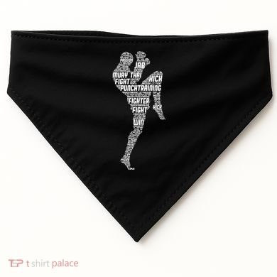 Muay Thai Boxing USA-Made Doggie Bandana