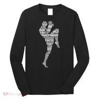 Muay Thai Boxing Long Sleeve Shirt thumb 0