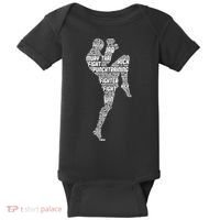 Muay Thai Boxing Baby Bodysuit thumb 0