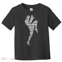 Muay Thai Boxing Toddler T-Shirt thumb 0
