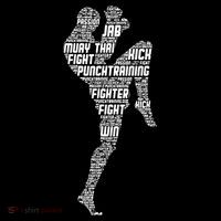 Muay Thai Boxing Women's Long Sleeve Shirt thumb 2