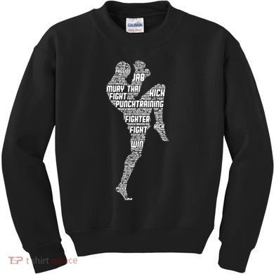 Muay Thai Boxing Kids Sweatshirt