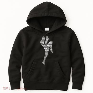 Muay Thai Boxing Kids Hoodie