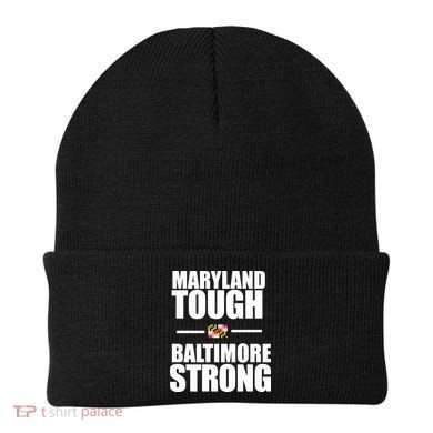 Maryland Tough Baltimore Strong Beanie