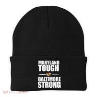 Maryland Tough Baltimore Strong Beanie thumb 0