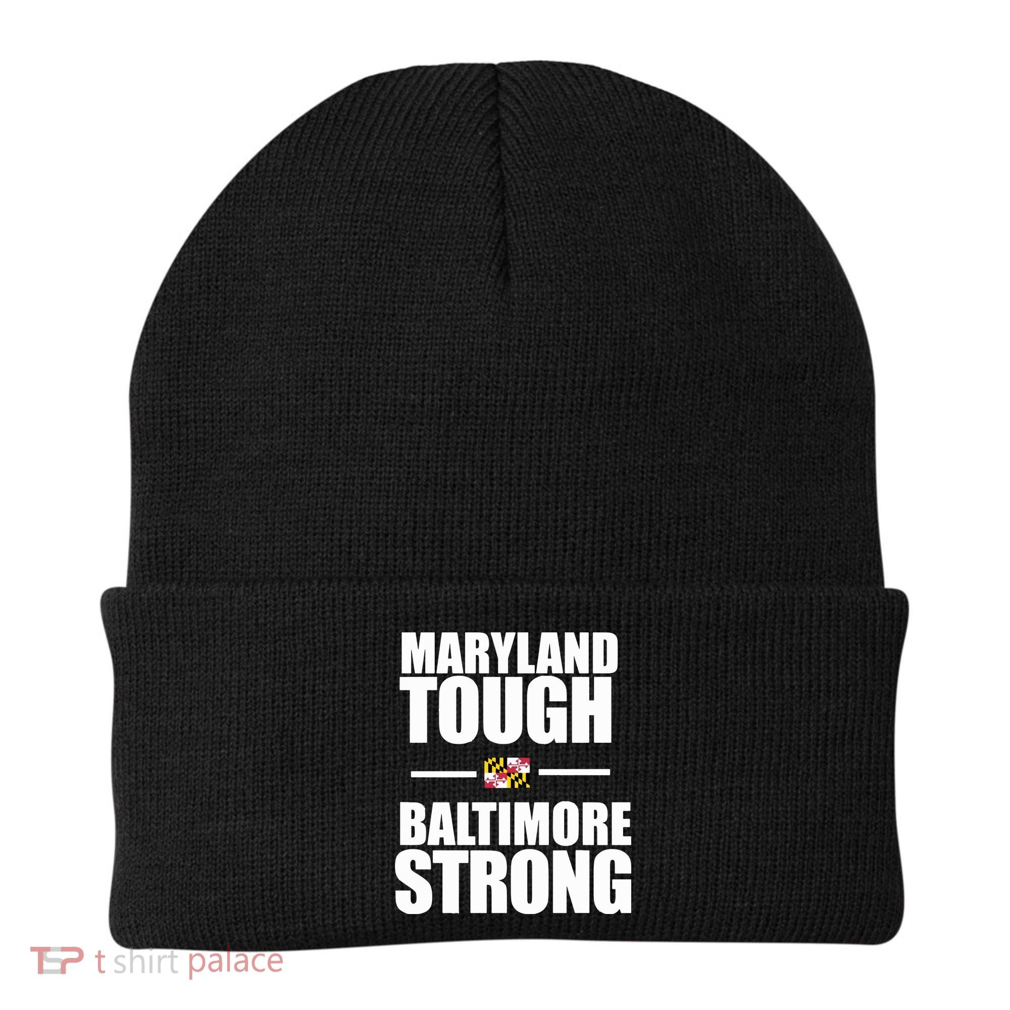 Maryland Tough Baltimore Strong Beanie