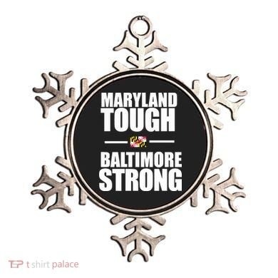 Maryland Tough Baltimore Strong Ornament