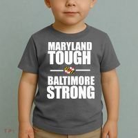 Maryland Tough Baltimore Strong Toddler T-Shirt thumb 2