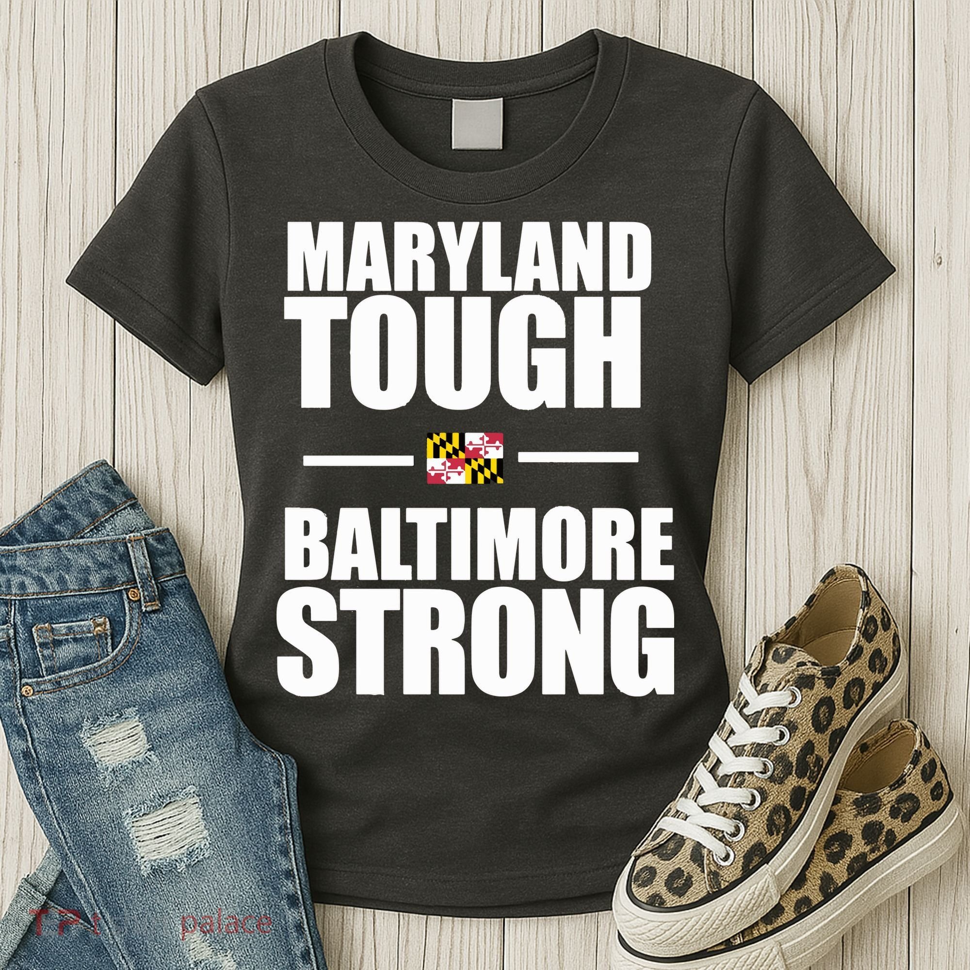 Maryland Tough Baltimore Strong Women's T-Shirt