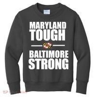 Maryland Tough Baltimore Strong Kids Sweatshirt thumb 0
