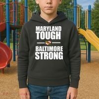 Maryland Tough Baltimore Strong Kids Hoodie thumb 2