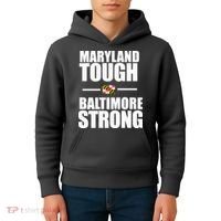 Maryland Tough Baltimore Strong Kids Hoodie thumb 4
