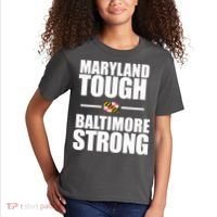 Maryland Tough Baltimore Strong Kids T-Shirt thumb 2