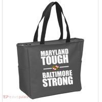 Maryland Tough Baltimore Strong Tote Bag thumb 2