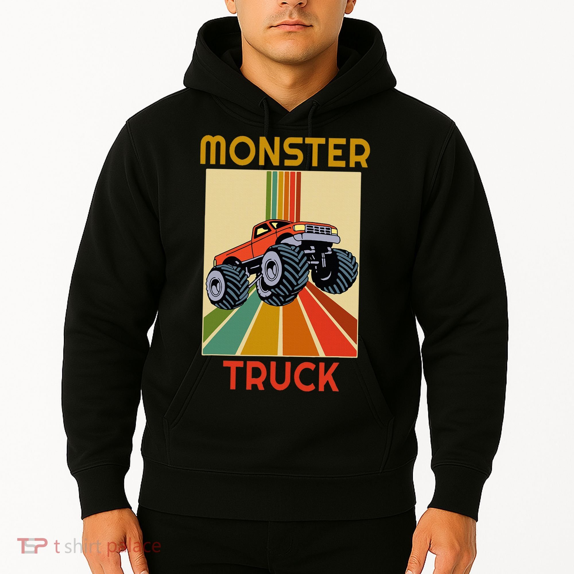 Monster Truck Big Style Truck Hoodie
