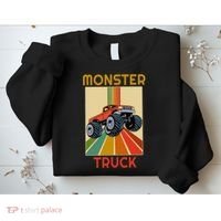 Monster Truck Big Style Truck Sweatshirt thumb 2