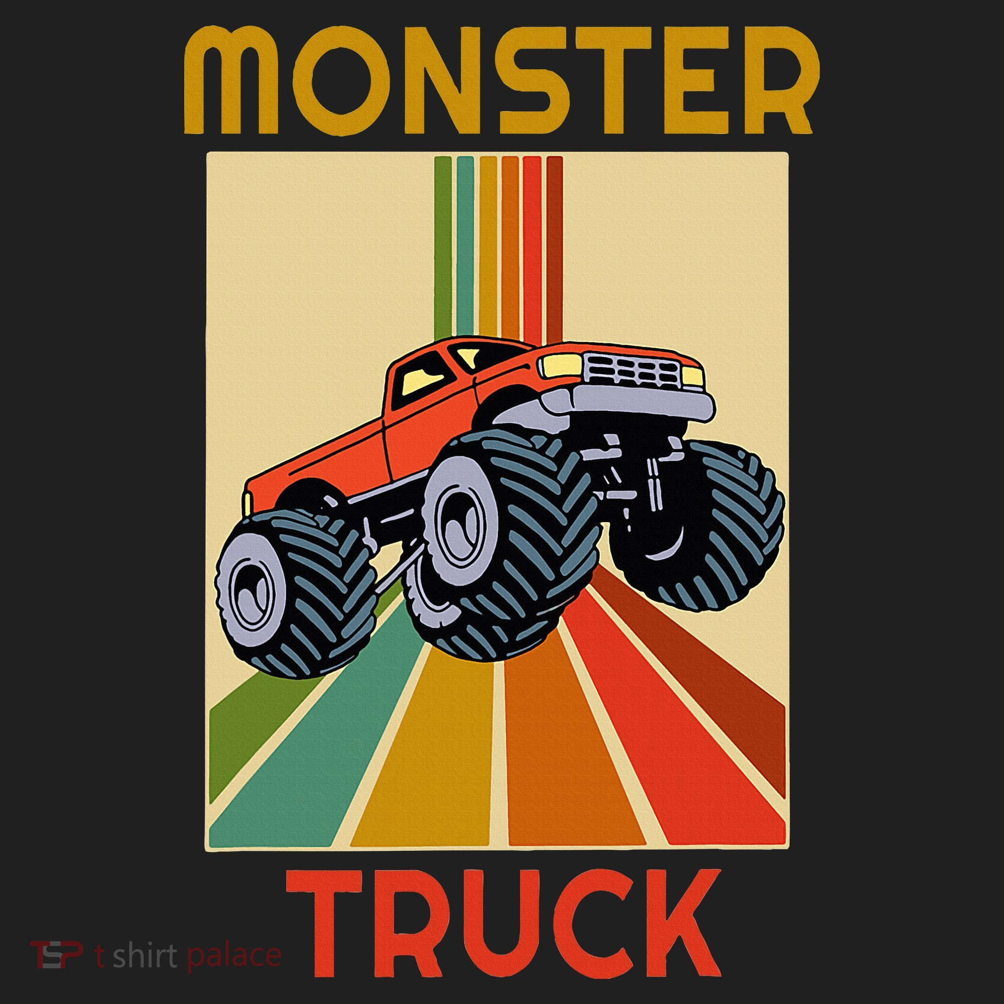Monster Truck Big Style Truck Beanie