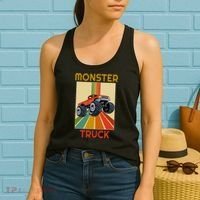 Monster Truck Big Style Truck Women's Tank Top thumb 2