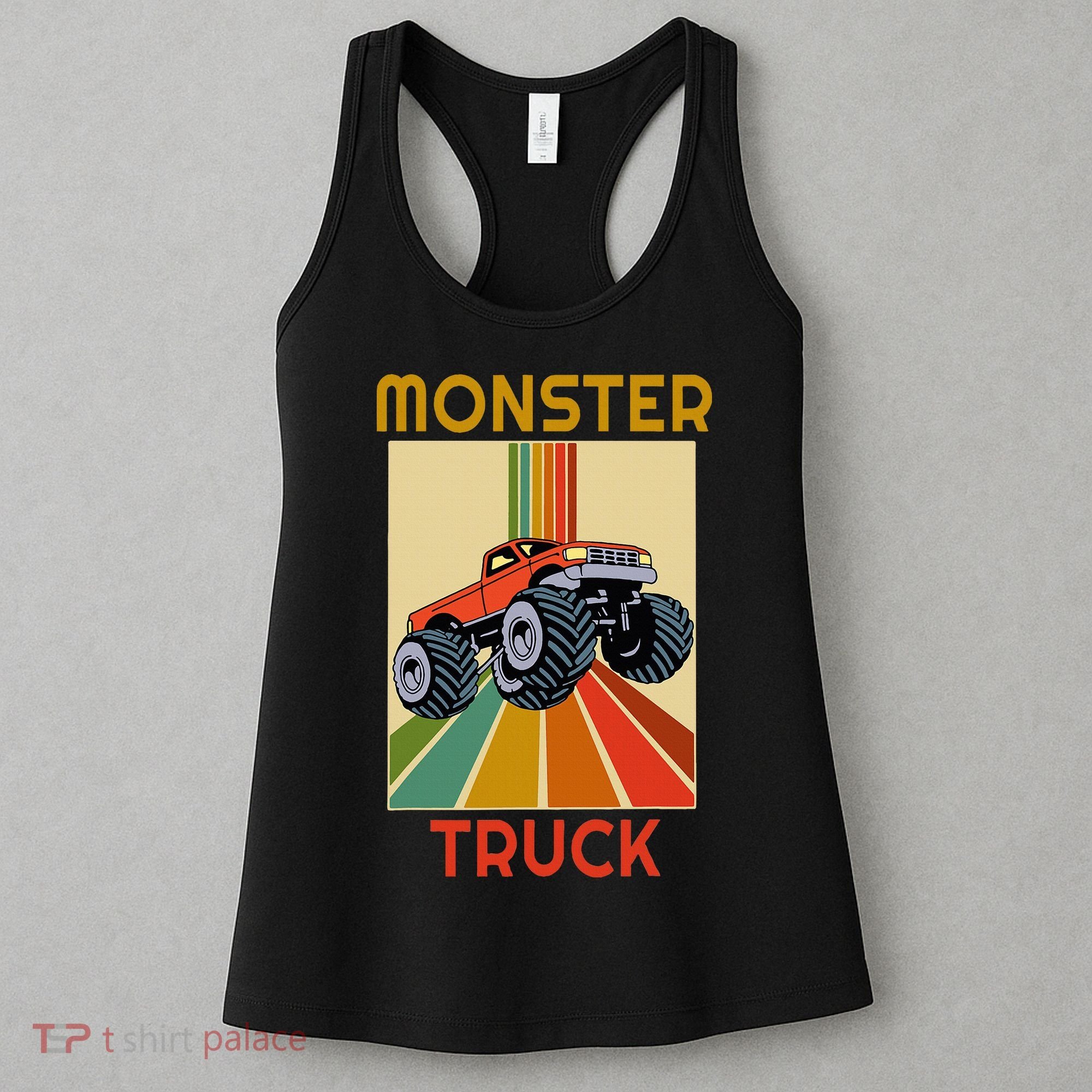 Monster Truck Big Style Truck Women's Tank Top