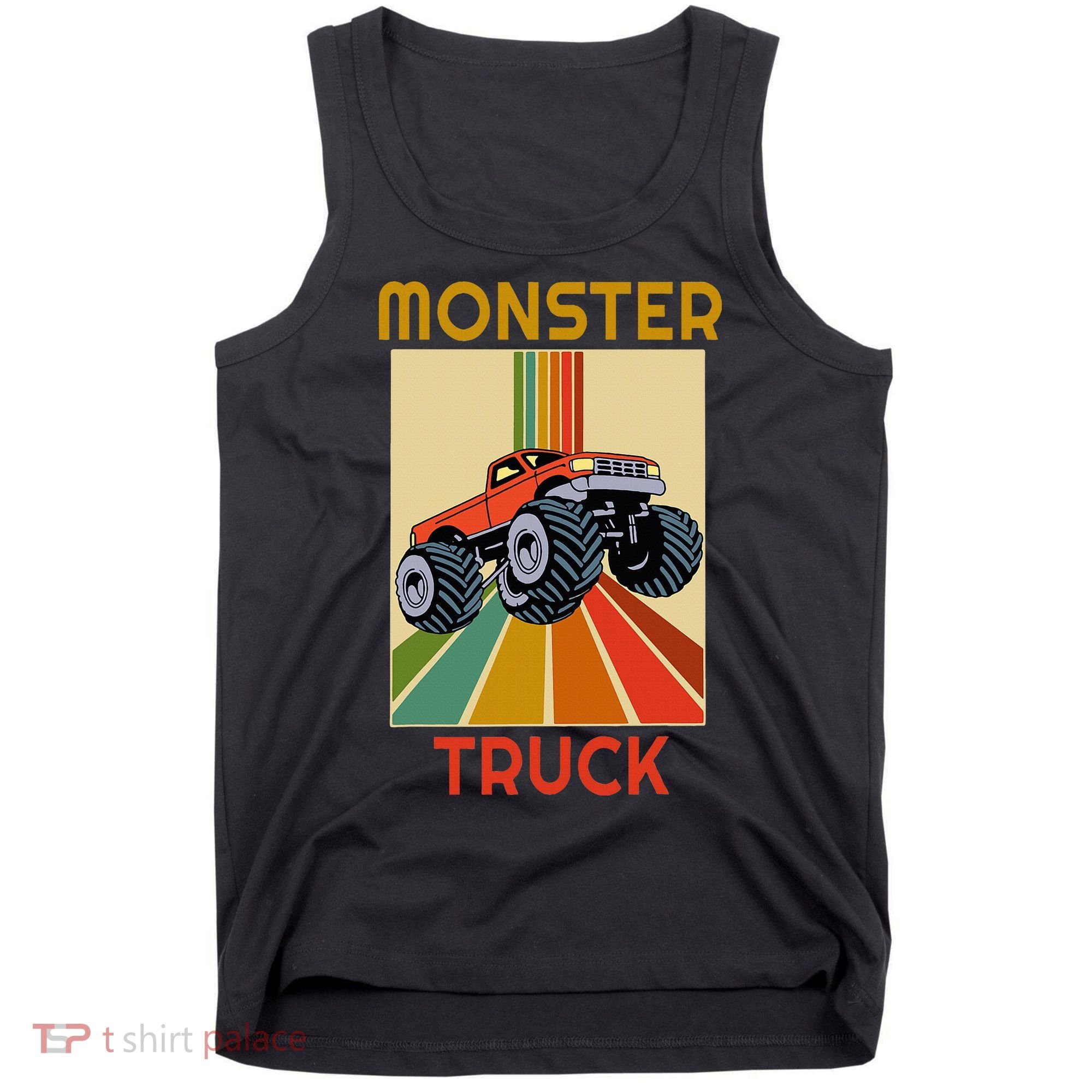 Monster Truck Big Style Truck Tank Top
