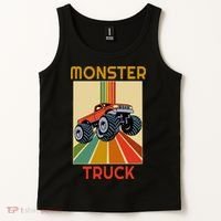 Monster Truck Big Style Truck Tank Top thumb 2