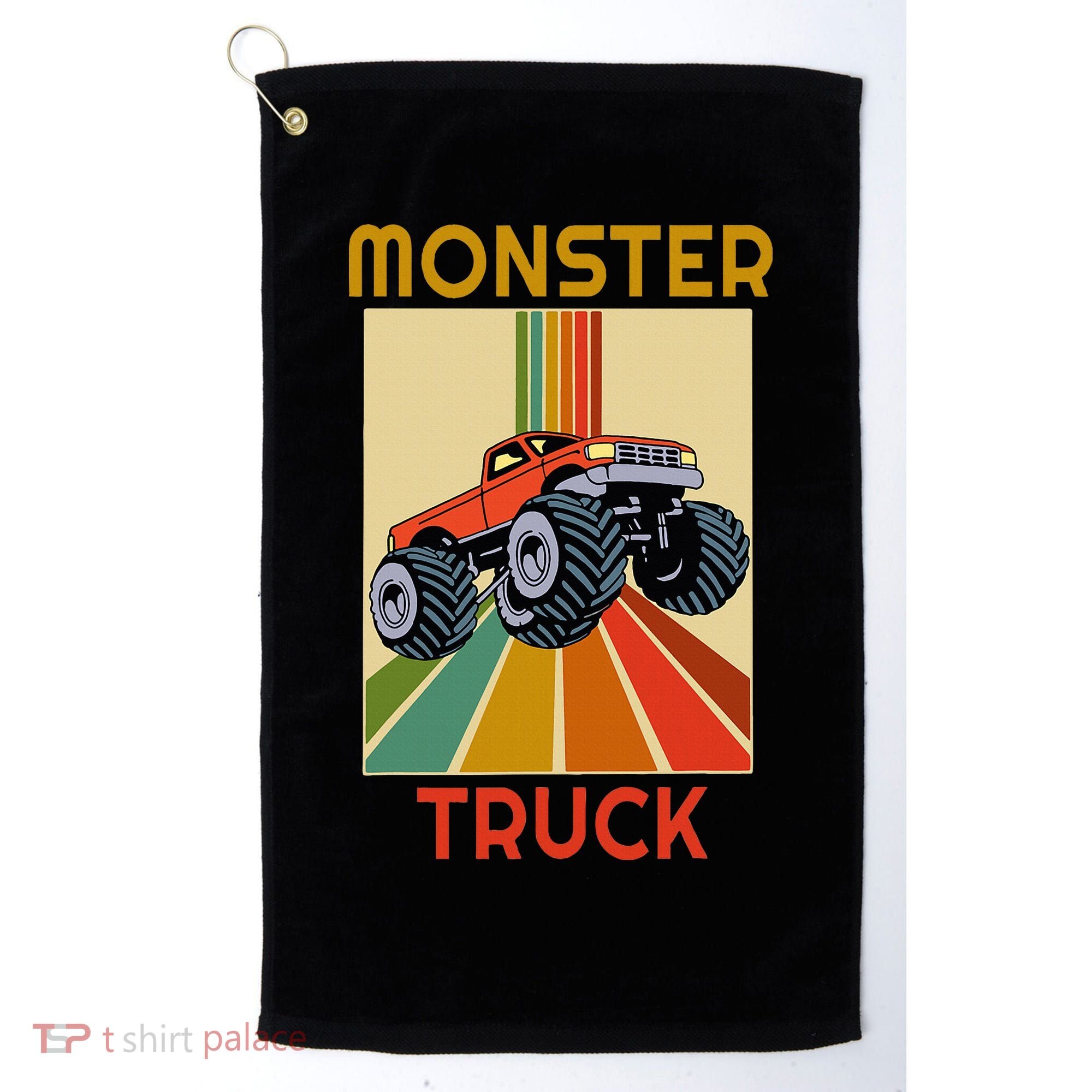 Monster Truck Big Style Truck Golf Towel