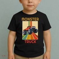 Monster Truck Big Style Truck Toddler T-Shirt thumb 2