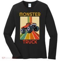 Monster Truck Big Style Truck Women's Long Sleeve Shirt thumb 0
