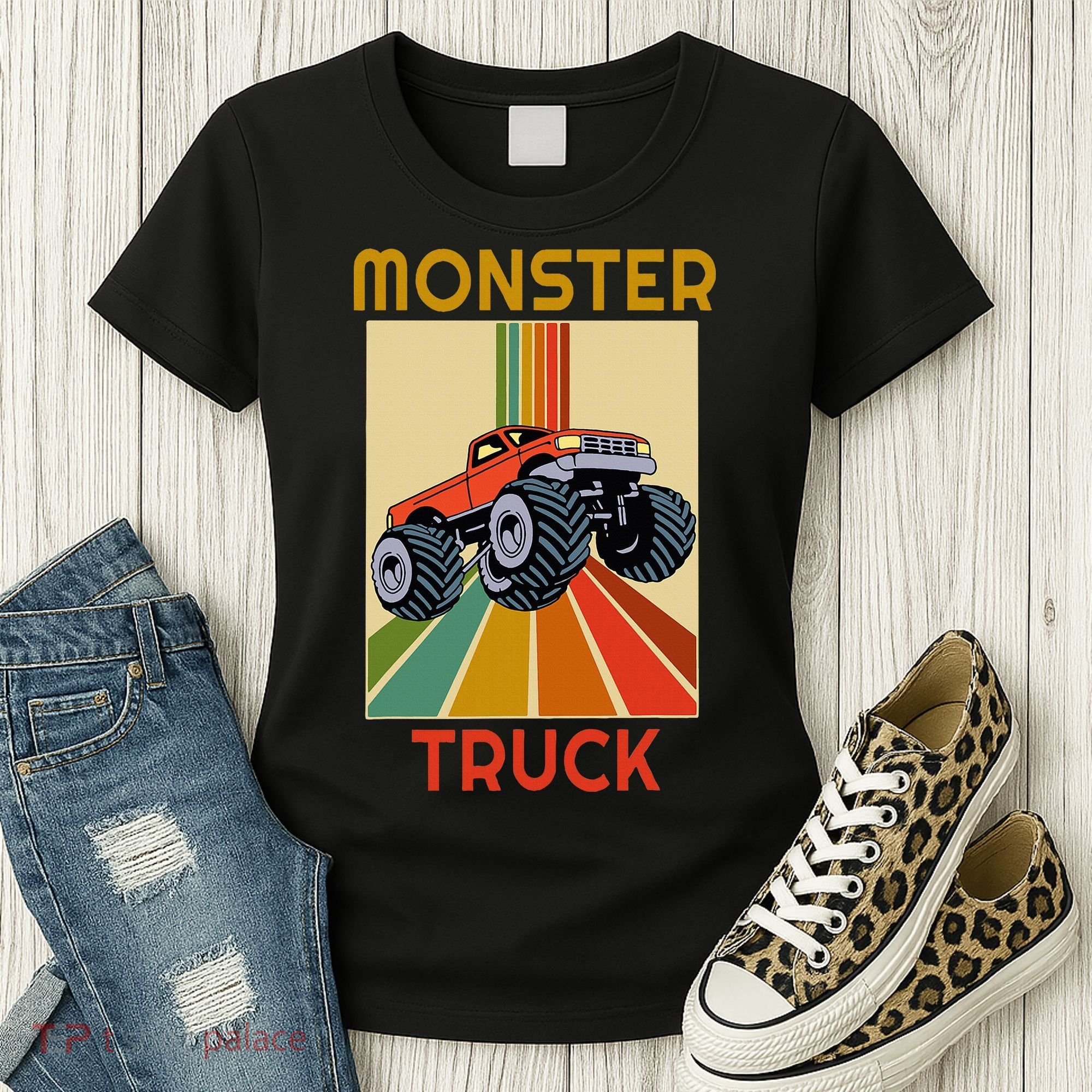 Monster Truck Big Style Truck Women's T-Shirt